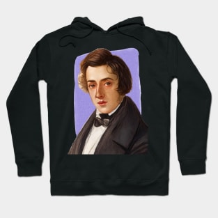 Polish Composer Frédéric Chopin illustration Hoodie